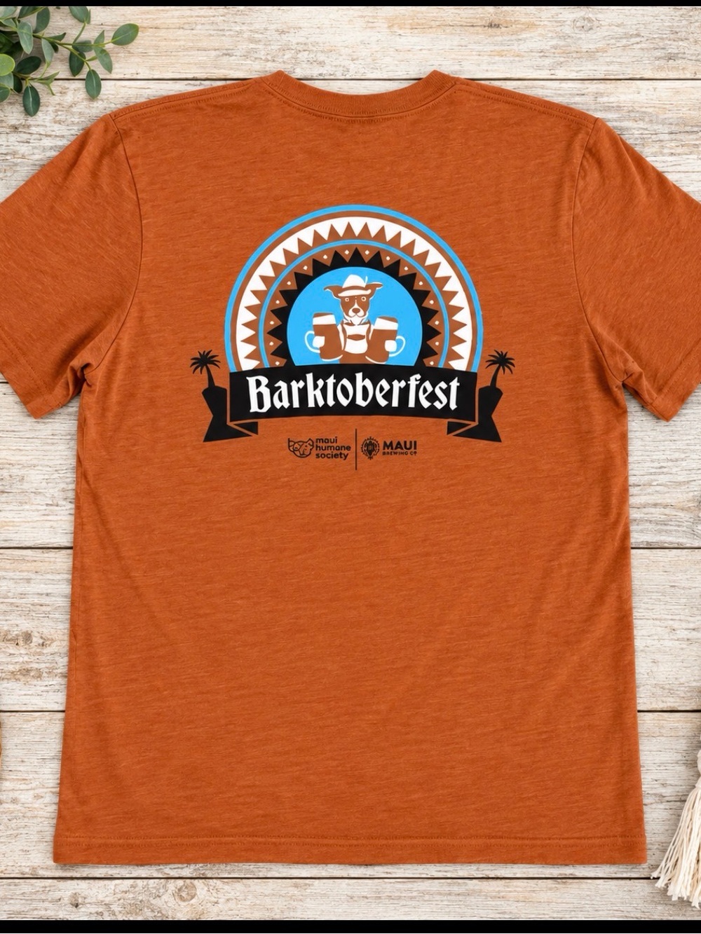Barktoberfest Octoberfest Adult Graphic T-Shirt Size Medium